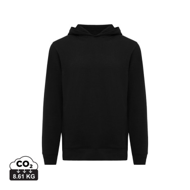 Logotrade profilreklam bild: Iqoniq Yengo hoodie  i återvunnen bomull med sidofickor