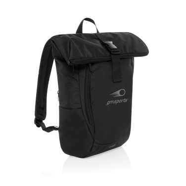 Logotrade profilreklam bild: Swiss Peak Aware™ RPET Leonard 15,6 laptop ryggsäck