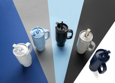 Logotrade profilprodukter bild: Cruiser RCS återvunnet läckagesäkert kompakt dricksglas 480M