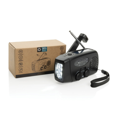 Logotrade reklamprodukter bild: RescueWave RCS nödradio i återvunnen plast