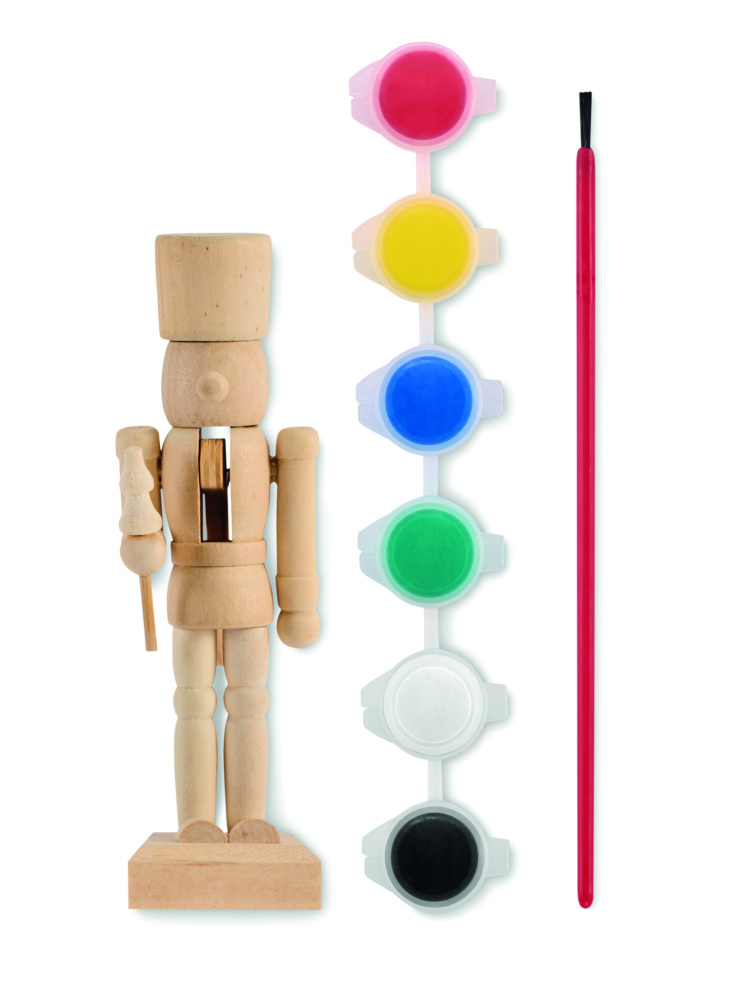 Logotrade kampanjprodukter bild: Nötknäpparen målningsset