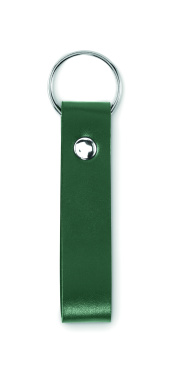 Logotrade reklamprodukter bild: Nyckelring med PU-rem