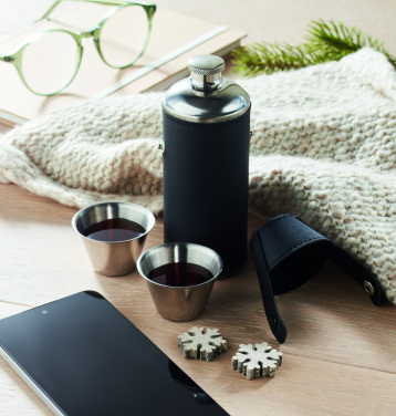 Logotrade profilprodukter bild: Flaska med snapsglas