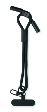 Logotrade presentreklam bild: Handledsrem - laddkabel 60W