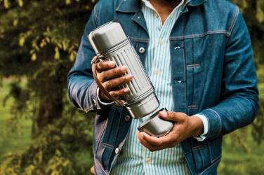 Logotrade profilprodukter bild: Black+Blum Explorer Flaska Duo 1L