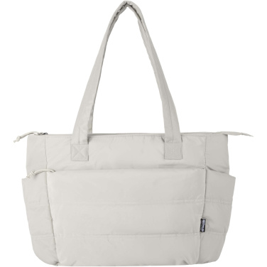 Logotrade reklamprodukter bild: Puffer 15,6" laptoptote av återvunnen GRS, 18 l