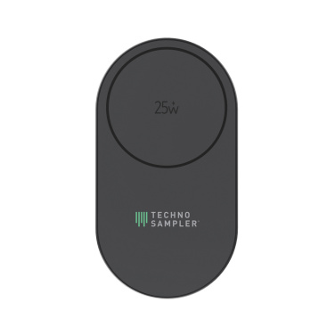 Logotrade reklamprodukter bild: Quantom ultrasnabb 3-i-1 hopfällbar trådlös laddare