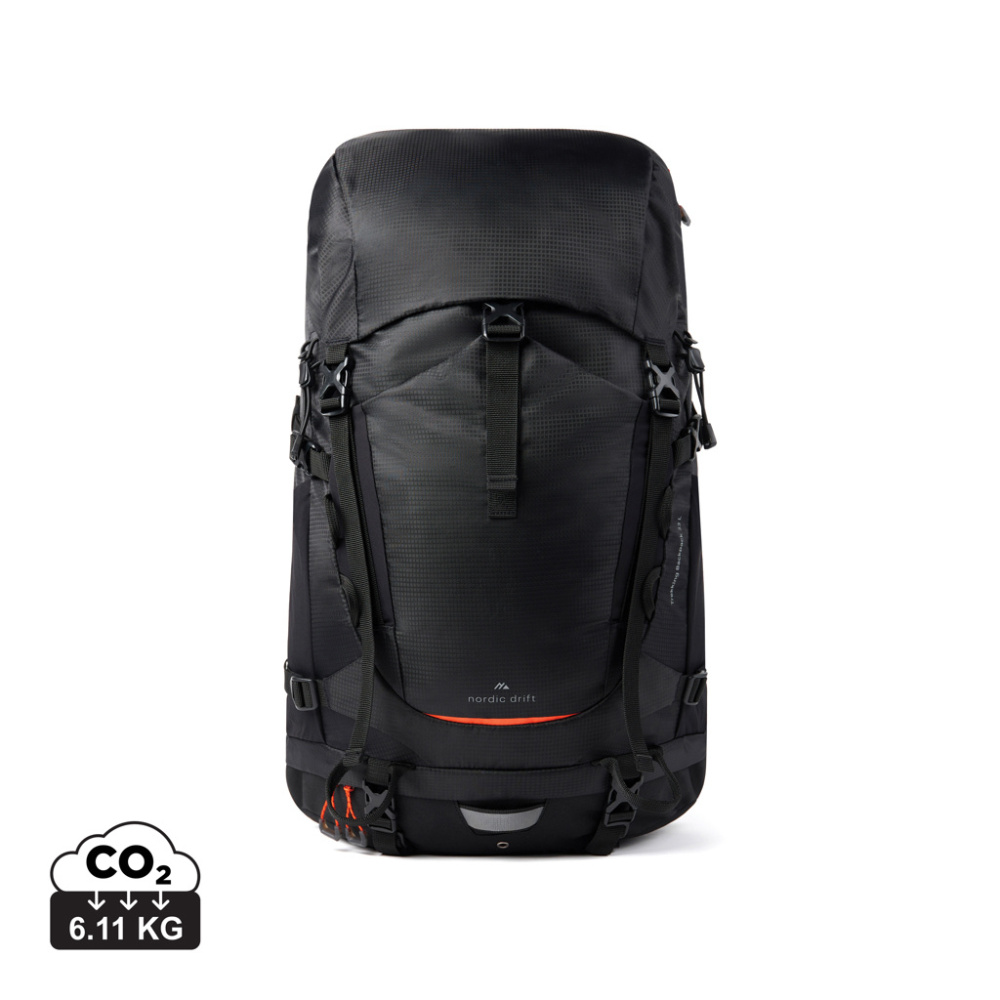 Logotrade profilprodukter bild: Nordic Drift Trail RCS ryggsäck 33L