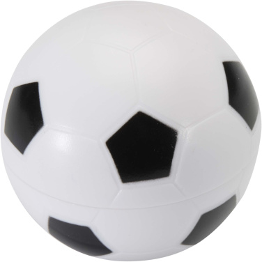 Logotrade presentreklam bild: Zuri fotbollsformat läppbalsam med vanilj och SPF 15