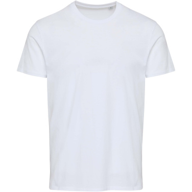 Logotrade kampanjprodukter bild: Azurite 160 g/m² kortärmad unisex-T-shirt av ekologiskt OCS-material