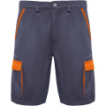 Tahoe 250 g/m2 arbetsshorts, Bly / Orange