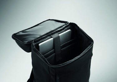 Logotrade kampanjprodukter bild: 15" PU-dataryggsäck
